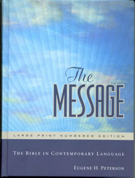 The Message Bible : Large Print