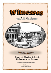 Witnesses to All Nations, Part 4, Ephesus & Rome